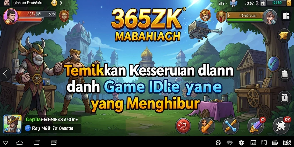 Tampilan gameplay 365ZK yang memukau dan mendebarkan.