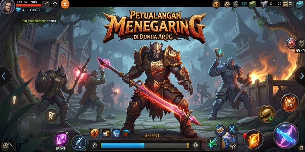 Tangkapan layar menampilkan pertarungan epik dalam 6RT.