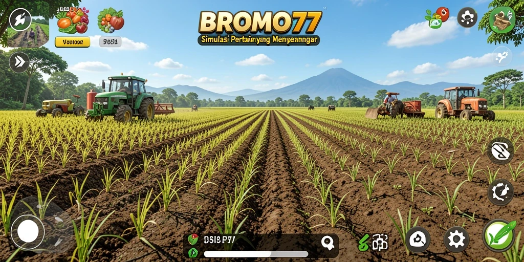 Gameplay menarik BROMO77 dengan berbagai aktivitas bertani.