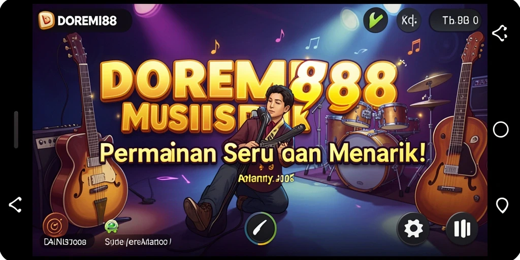 Tampilan gameplay DOREMI88 yang penuh warna dan interaktif.
