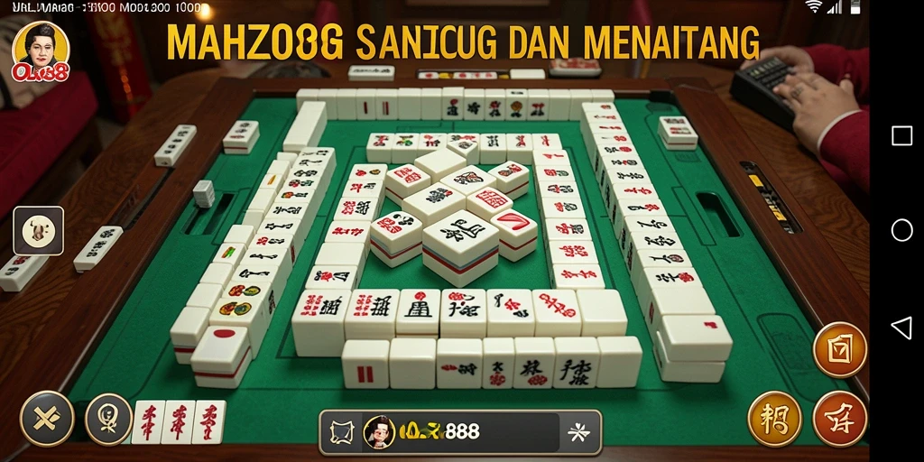 Tampilan gameplay Mahjong yang menawan di OLX888.