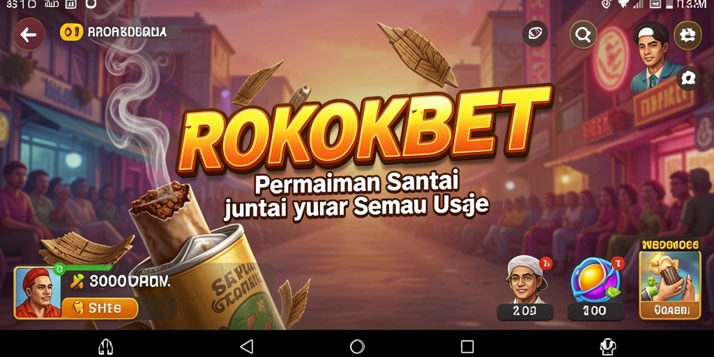 Tampilan gameplay seru dari ROKOKBET dengan tantangan mengasyikkan.